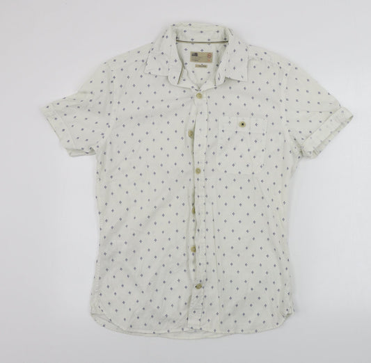 NORTH COAST   Mens White    Button-Up Size S