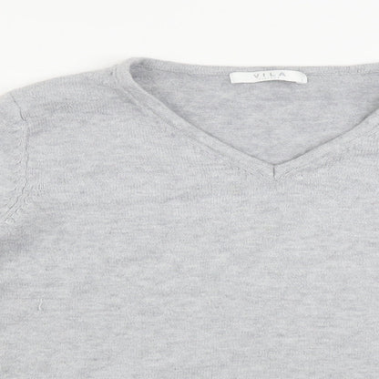 villa Womens Grey   Pullover Jumper Size S