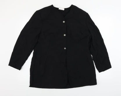 Richards  Womens Black   Jacket Blazer Size 18