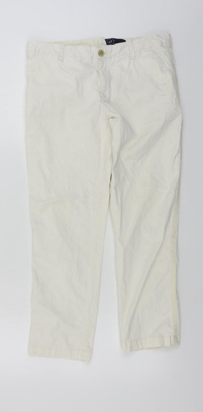 Gap  Womens Beige   Trousers  Size 6 L23 in