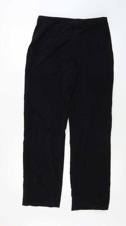 Basler Womens Black Trousers  Size 10 L27 in