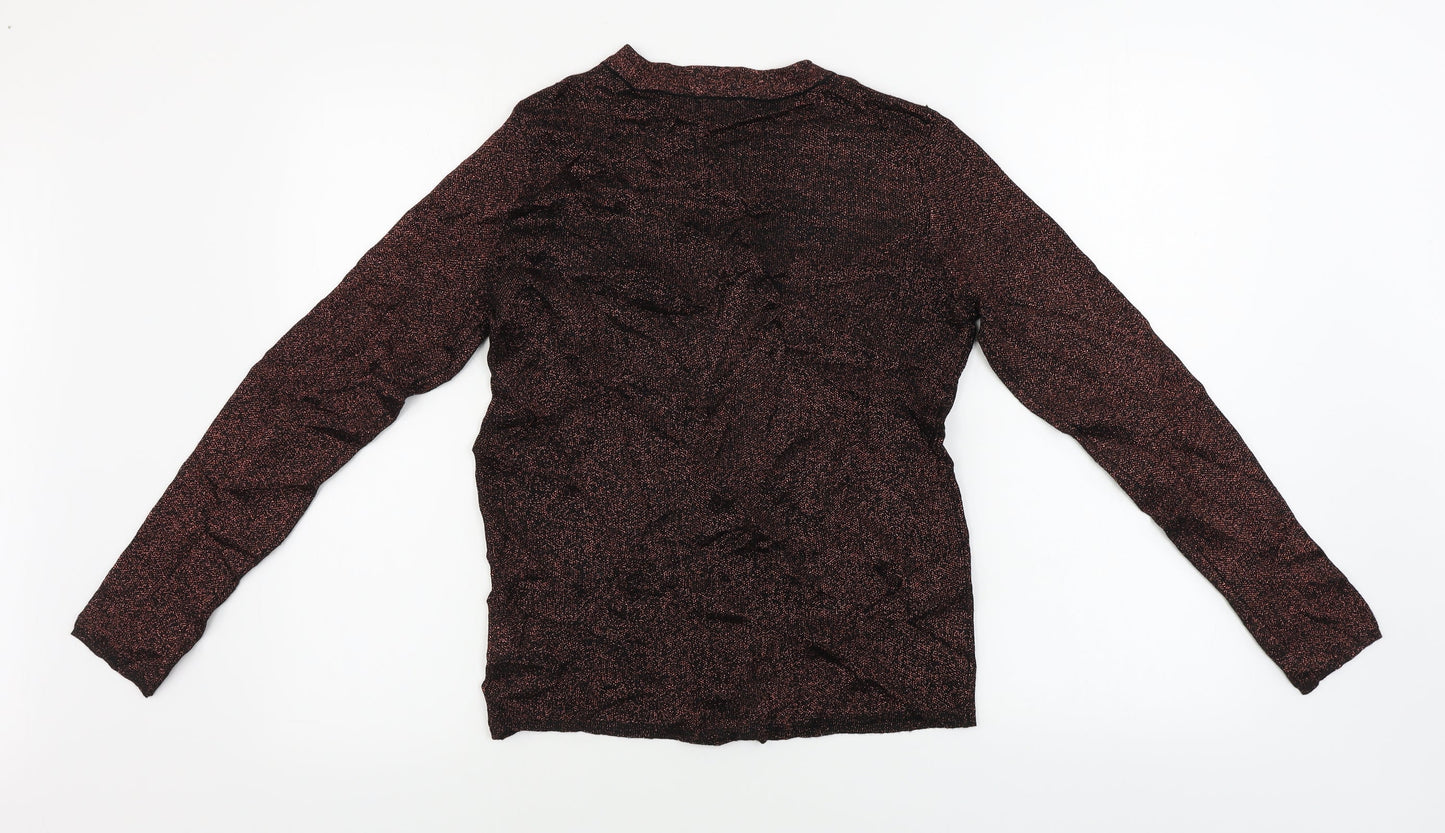 daphnea  Womens Black   Pullover Jumper Size M