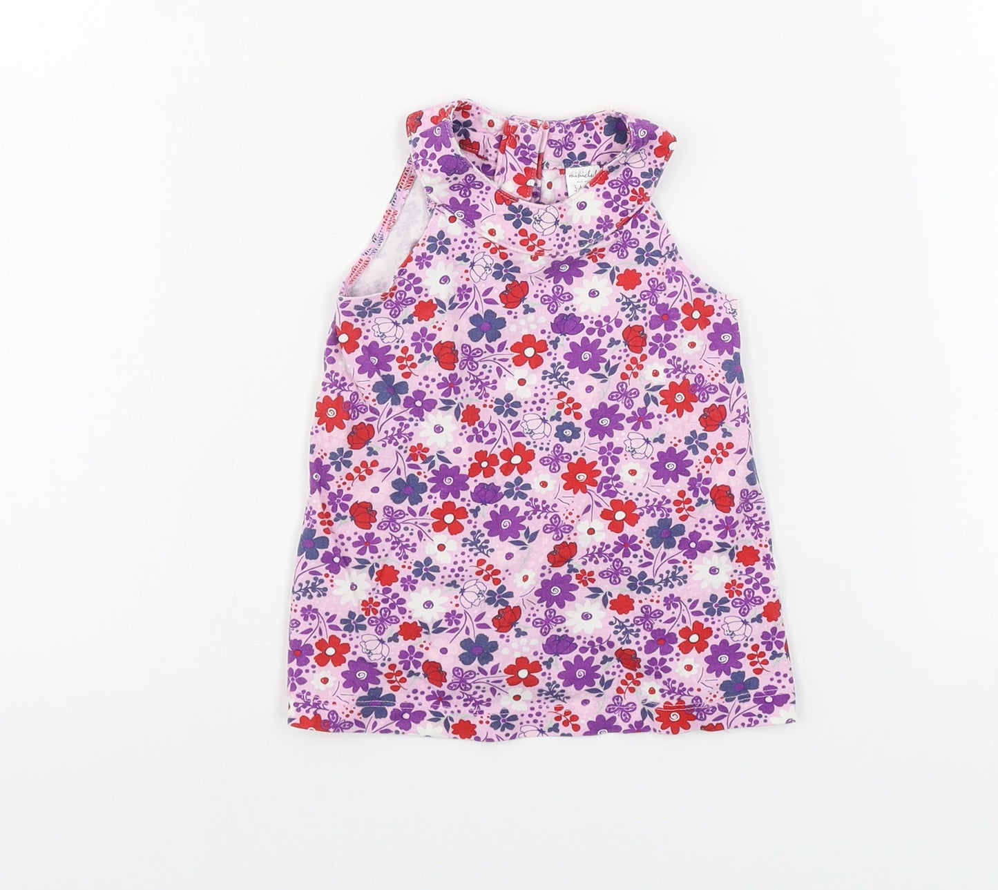Mini Club Girls Pink Floral  A-Line  Size 3-6 Months