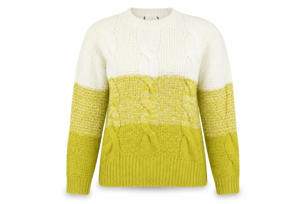 Primark Womens Yellow   Pullover Jumper Size L