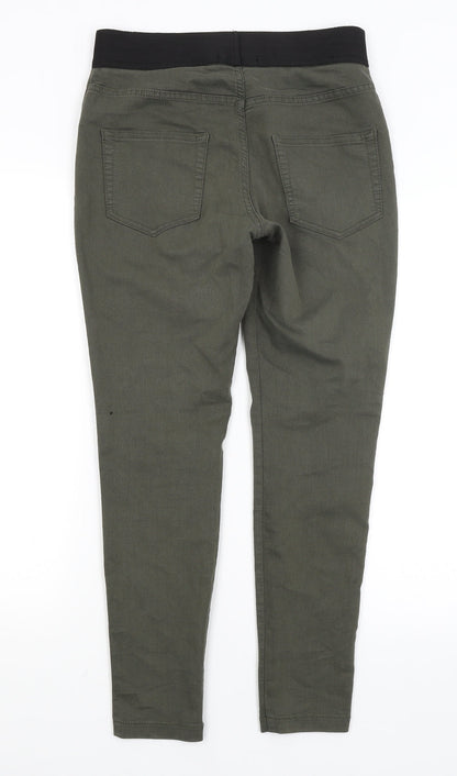 Preloved M&S Womens Green   Jegging Jeans Size 10 L20 in - Back