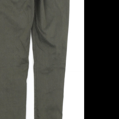 Preloved M&S Womens Green   Jegging Jeans Size 10 L20 in - Label