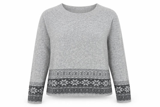 Country Casuals Womens Grey Pullover Jumper Size L