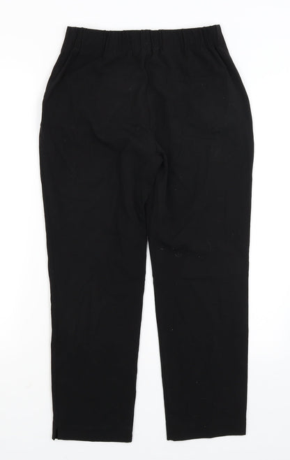 Capsule Womens Black Trousers Size 10 L24 in