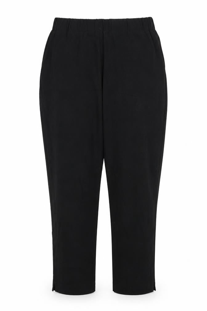 Capsule Womens Black Trousers Size 10 L24 in