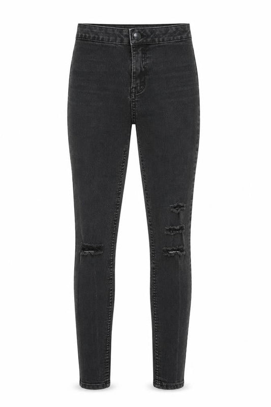 New Look Womens Black   Skinny Jeans Size 8 L24 in