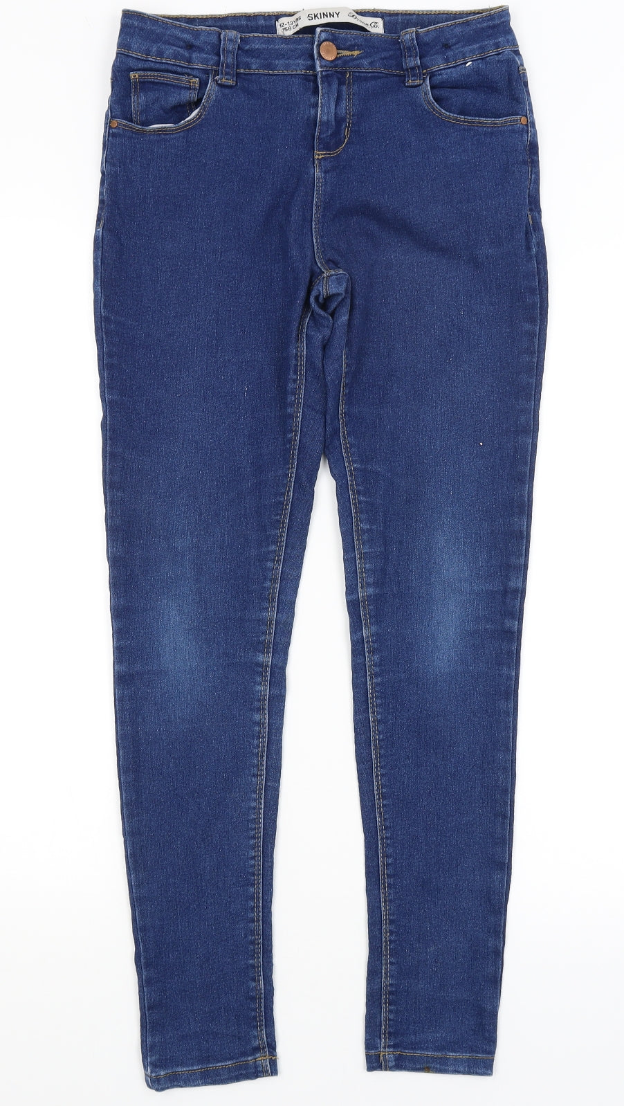 Denim Co Girls Blue   Skinny Jeans Size 12-13 Years