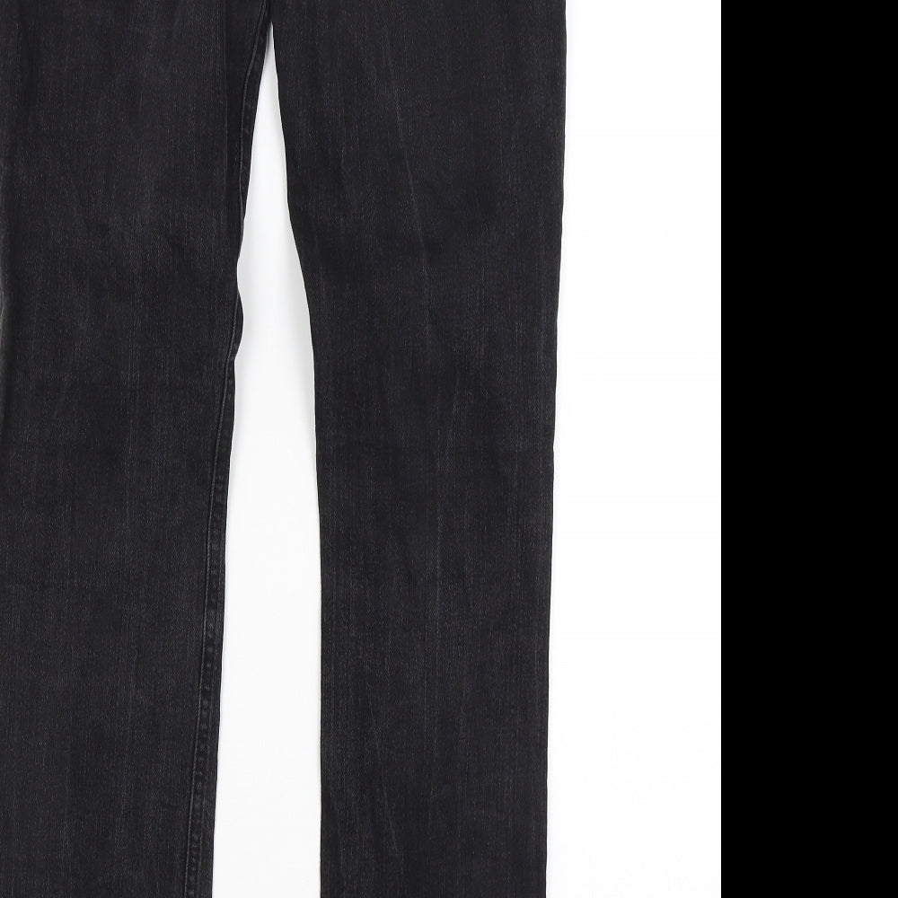 Review Womens Black   Straight Jeans Size 32 in L31 in