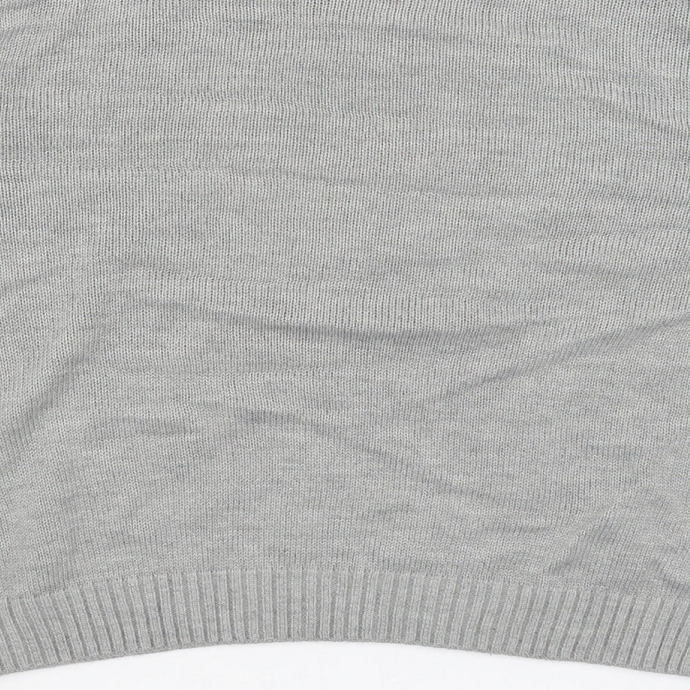 Divided Womens Grey   Pullover Jumper Size S  - Penguin Baubaul