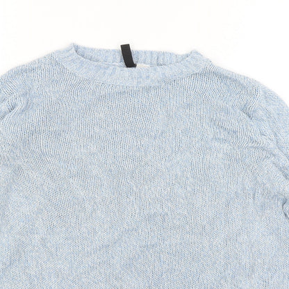 Divided Womens Blue   Pullover Jumper Size S