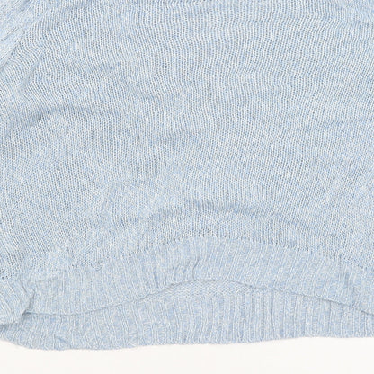 Divided Womens Blue   Pullover Jumper Size S