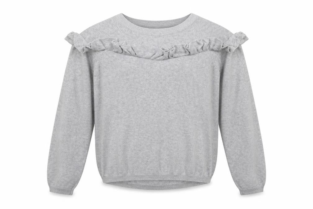 H&M Girls Grey   Pullover Jumper Size 11-12 Years