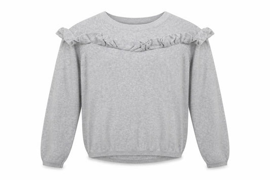 H&M Girls Grey   Pullover Jumper Size 11-12 Years