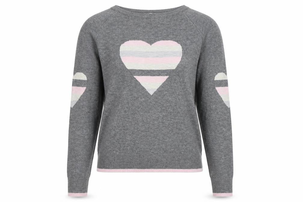 Next Womens Grey   Henley Jumper Size S