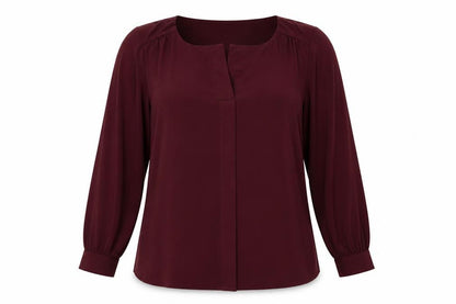 Evans Womens Purple   Basic Blouse Size 14