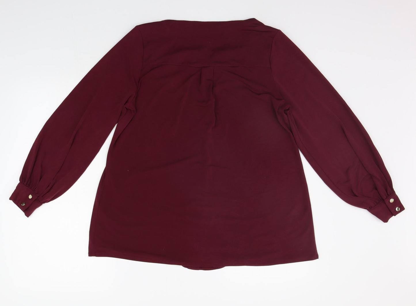 Evans Womens Purple   Basic Blouse Size 14