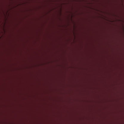 Evans Womens Purple   Basic Blouse Size 14
