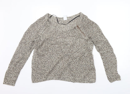 Additional front view of Vera Moda women’s beige jumper, size S
