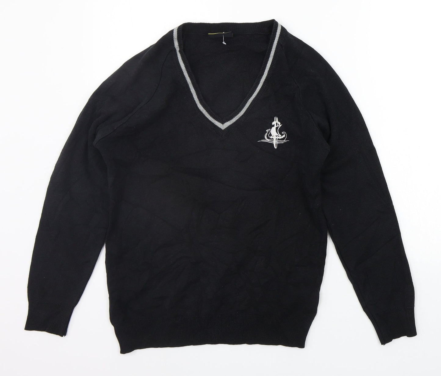 coolflow Womens Black   Pullover Jumper Size 8