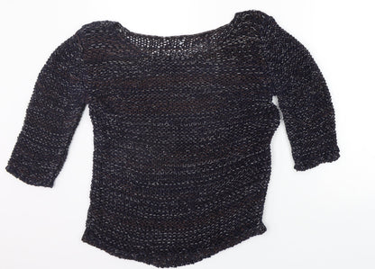 Next Womens Blue   Pullover Jumper Size M