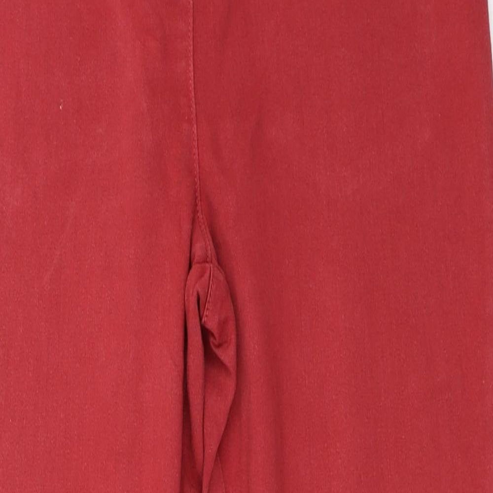 Marks and Spencer Womens Red   Jegging Jeans Size 10 L25 in