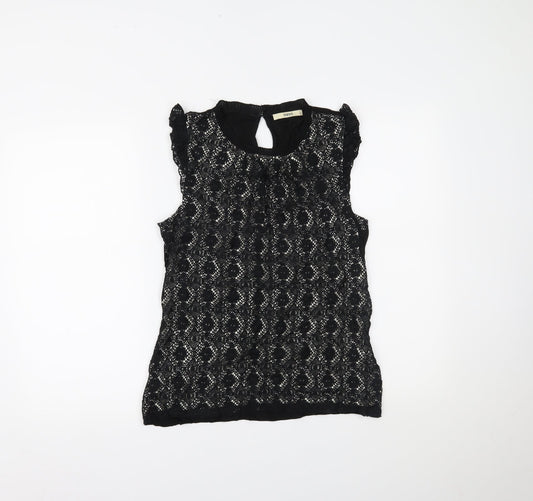 Oasis Womens Black   Basic Tank Size M