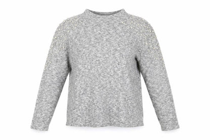 H&M Womens Grey   Basic Blouse Size S