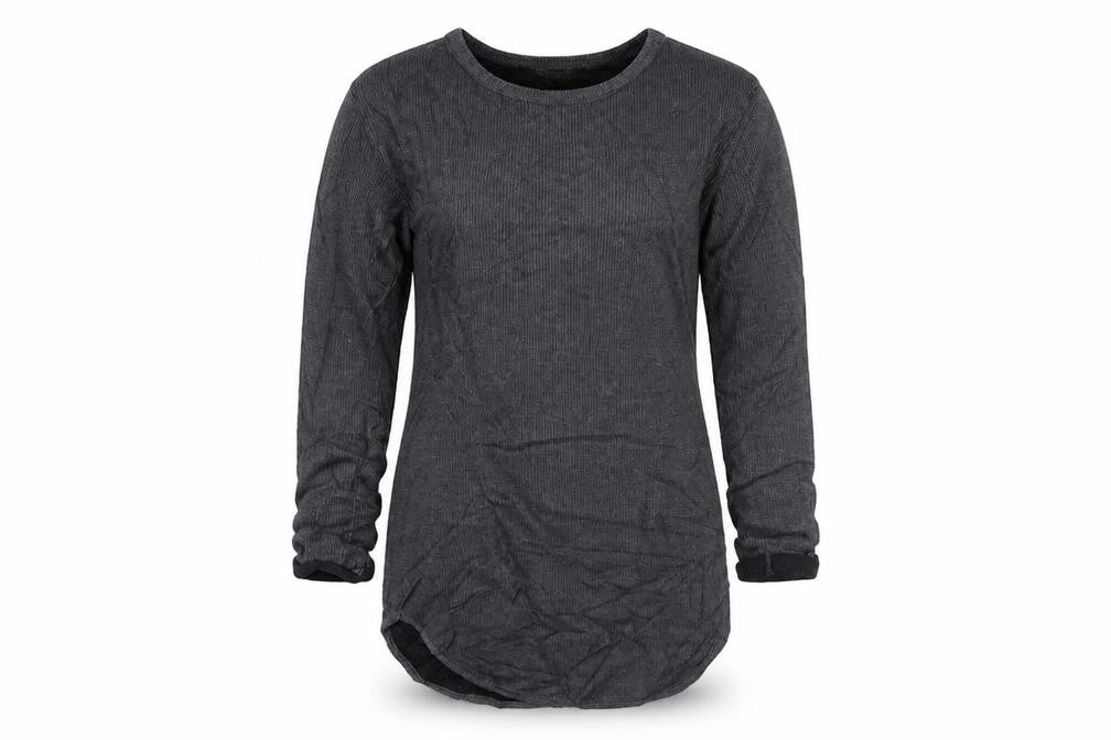 Topshop Womens Grey   Basic Blouse Size 8
