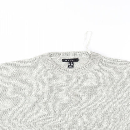 New Look Womens Grey   Pullover Jumper Size S