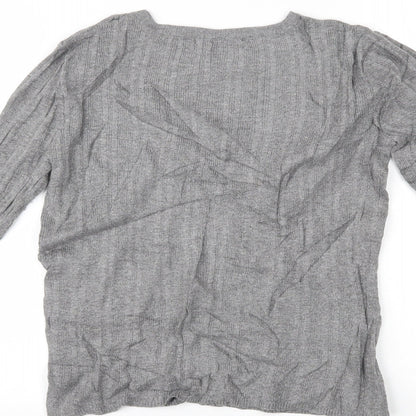 Primark Womens Grey   Basic Blouse Size L