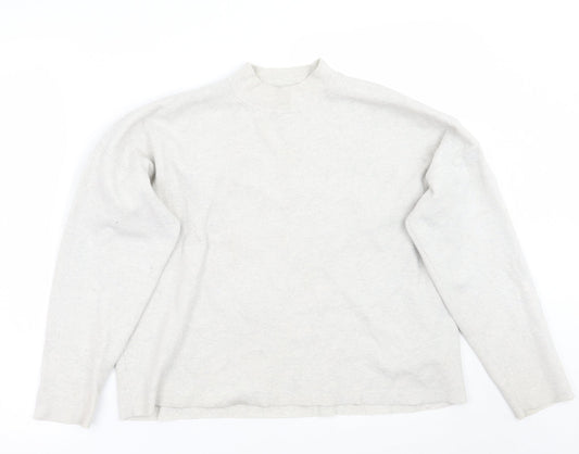 H&M Womens Grey   Pullover Jumper Size M