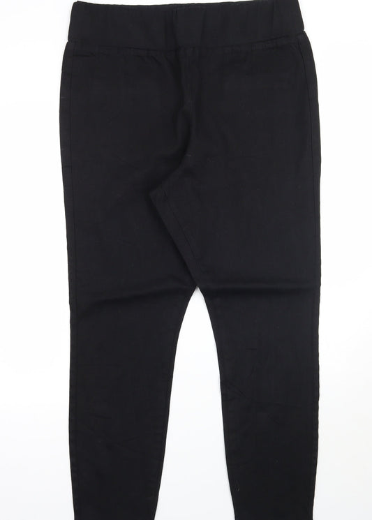 Preworn Womens Black   Straight Jeans Size 34 L27 in