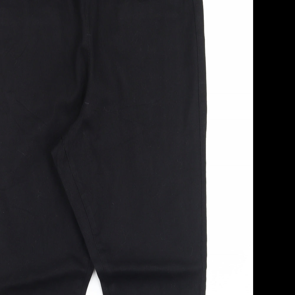 Preworn Womens Black   Straight Jeans Size 34 L27 in