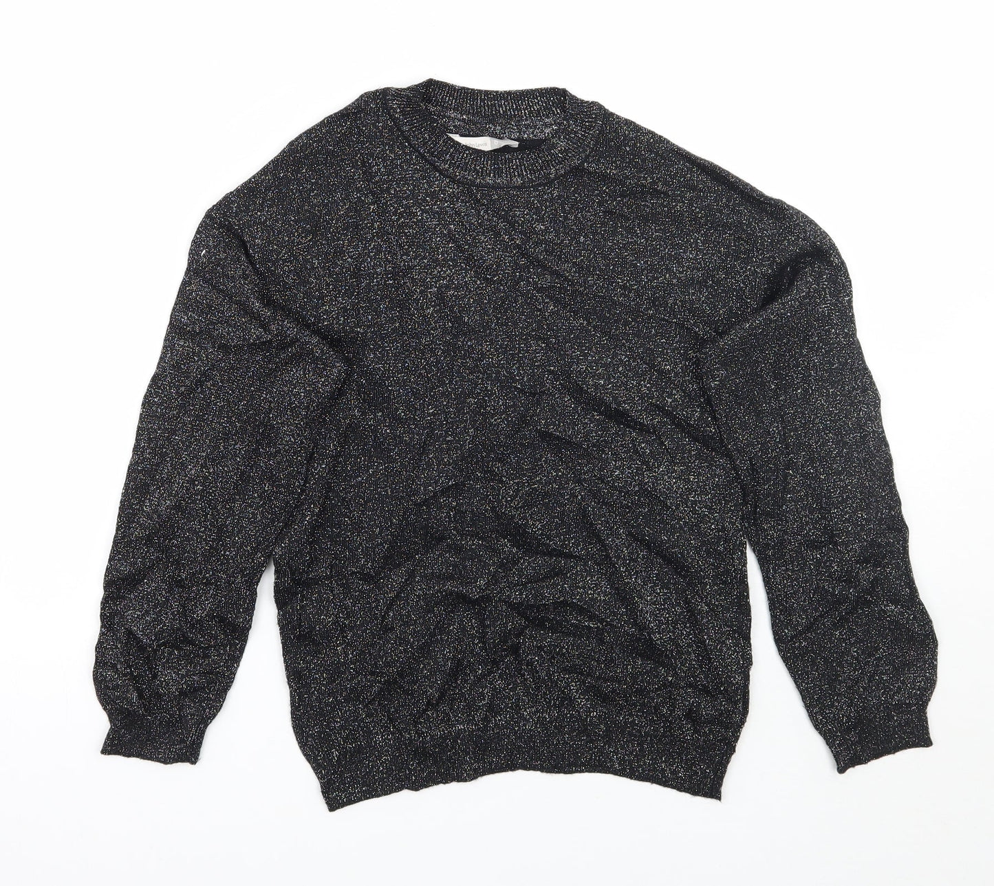John Lewis Girls Black   Pullover Jumper Size 8 Years