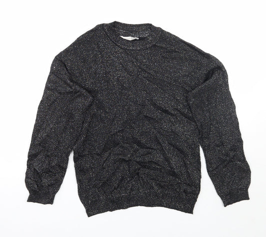 John Lewis Girls Black   Pullover Jumper Size 8 Years
