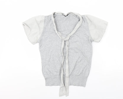 Additional front view of Atmosphere women’s grey jumper, size UK 14