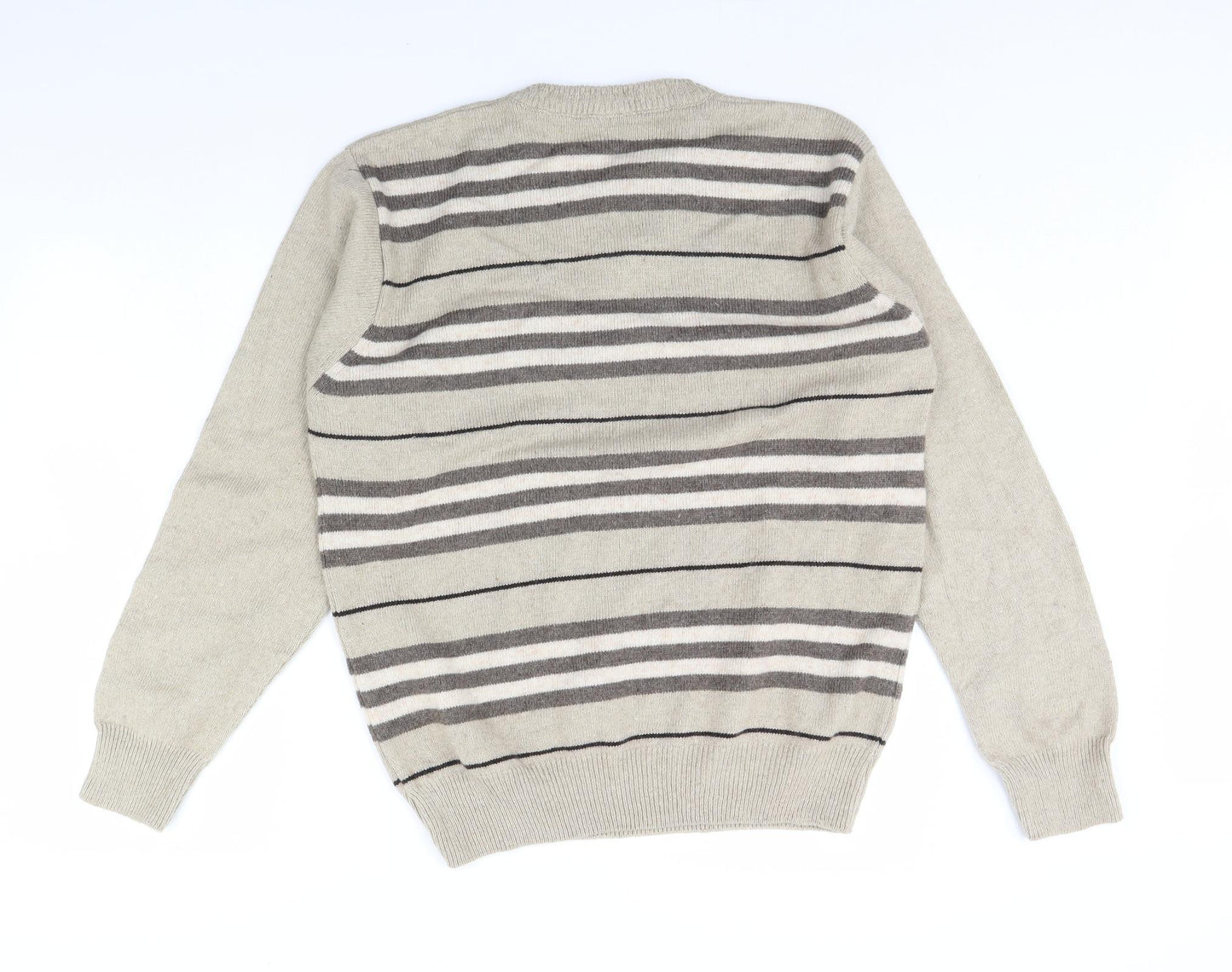 tee Mens Beige   Pullover Jumper Size M