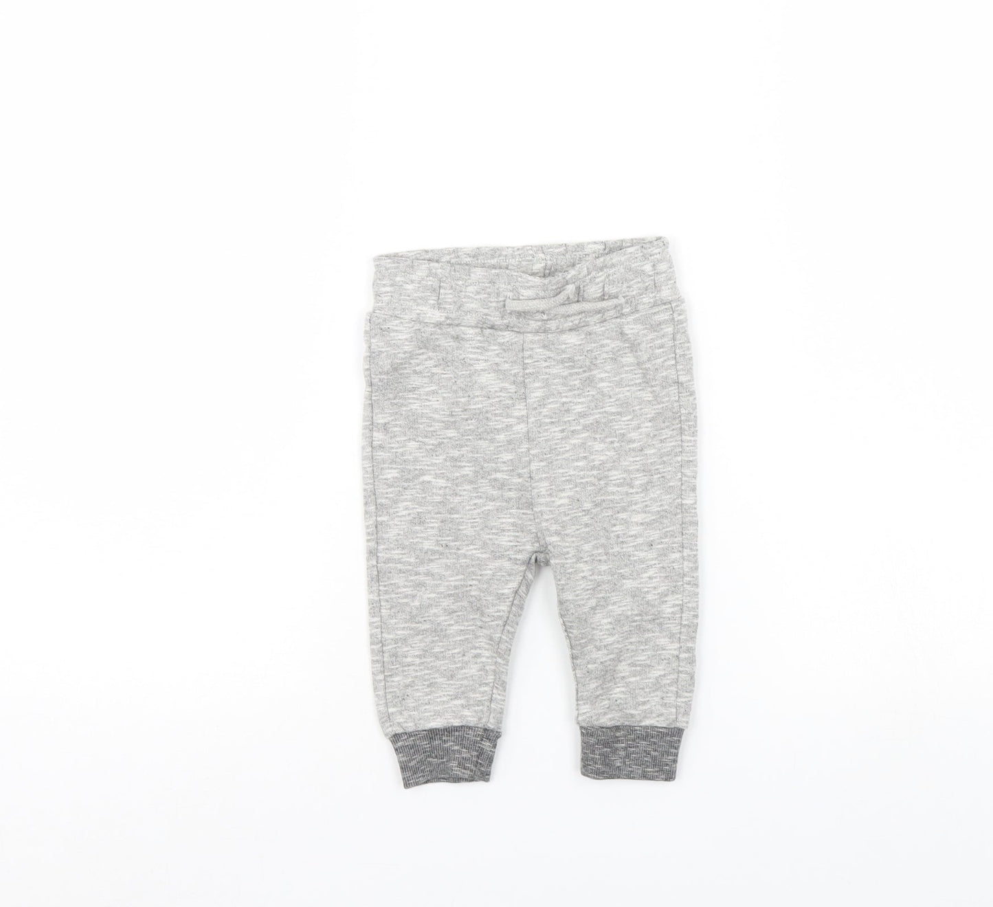Nutmeg Baby Grey   Jogger Trousers Size 6-9 Months