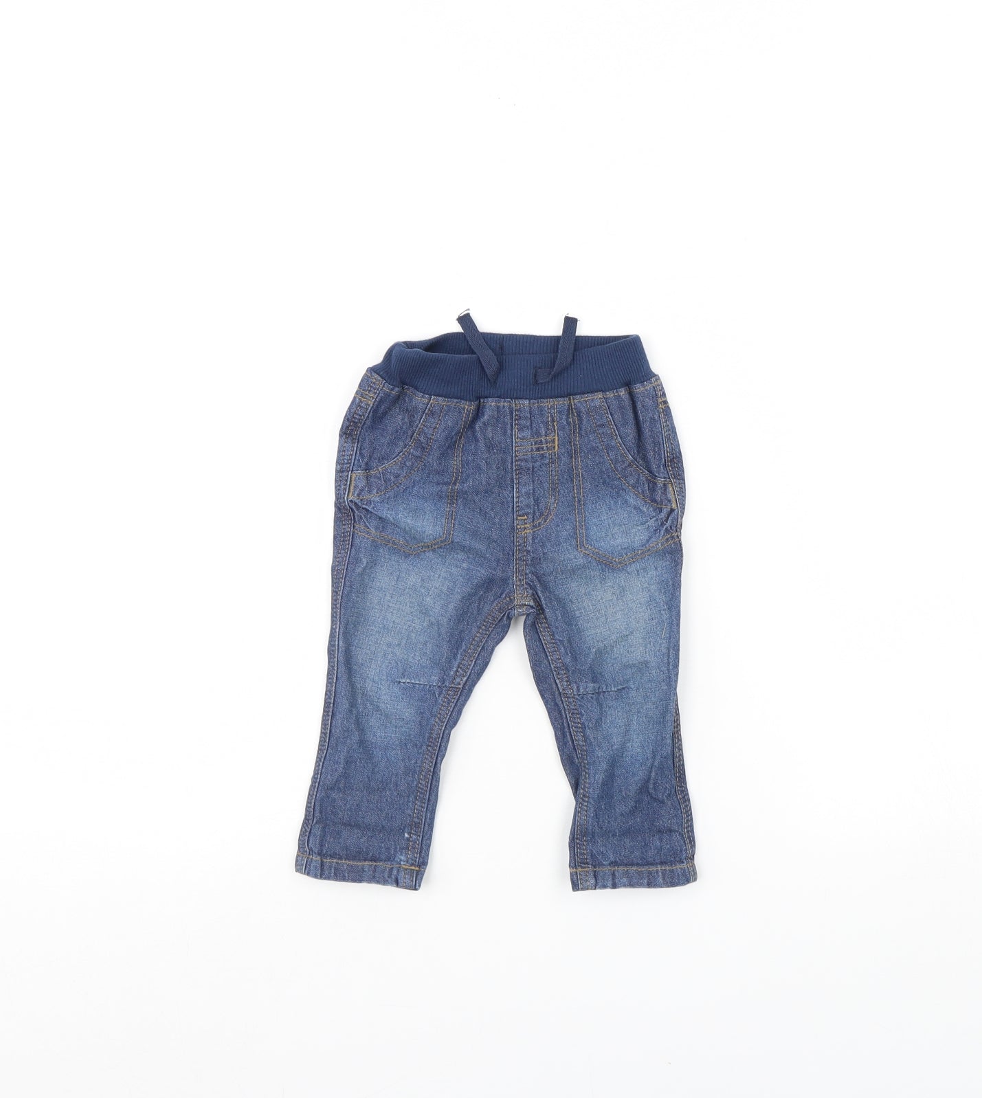 George Baby Blue  Denim Capri Jeans Size 3-6 Months