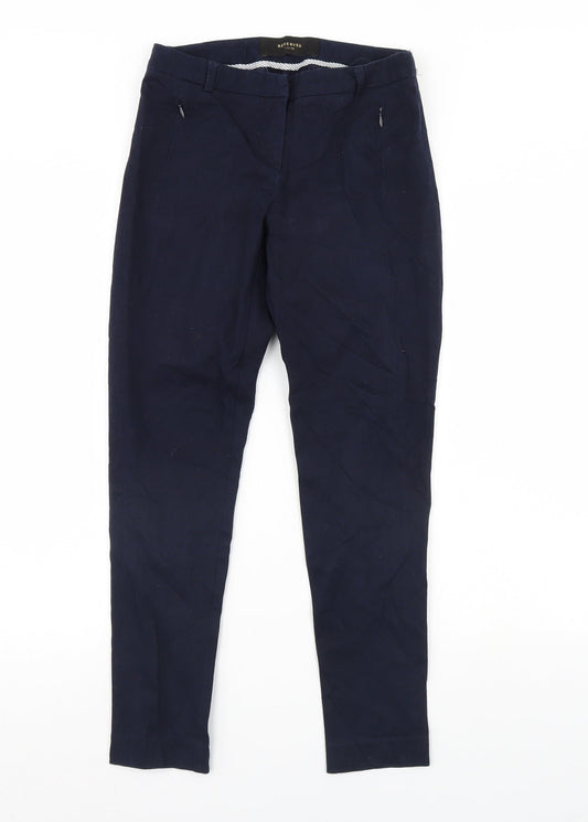 RESERVED Womens Blue   Dress Pants Trousers Size 8 L28 in