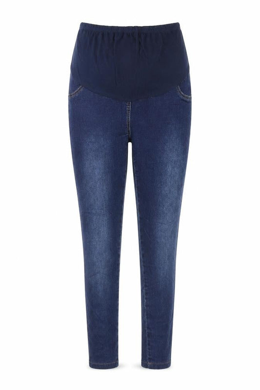 zente Womens Blue  Denim Skinny Jeans Size S L27 in