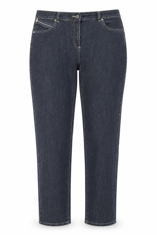 jenson Womens Blue  Denim Straight Jeans Size 36 in L33 in