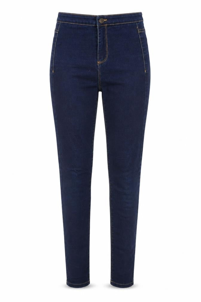 Denim & Co. Womens Blue  Denim Skinny Jeans Size 8 L28 in