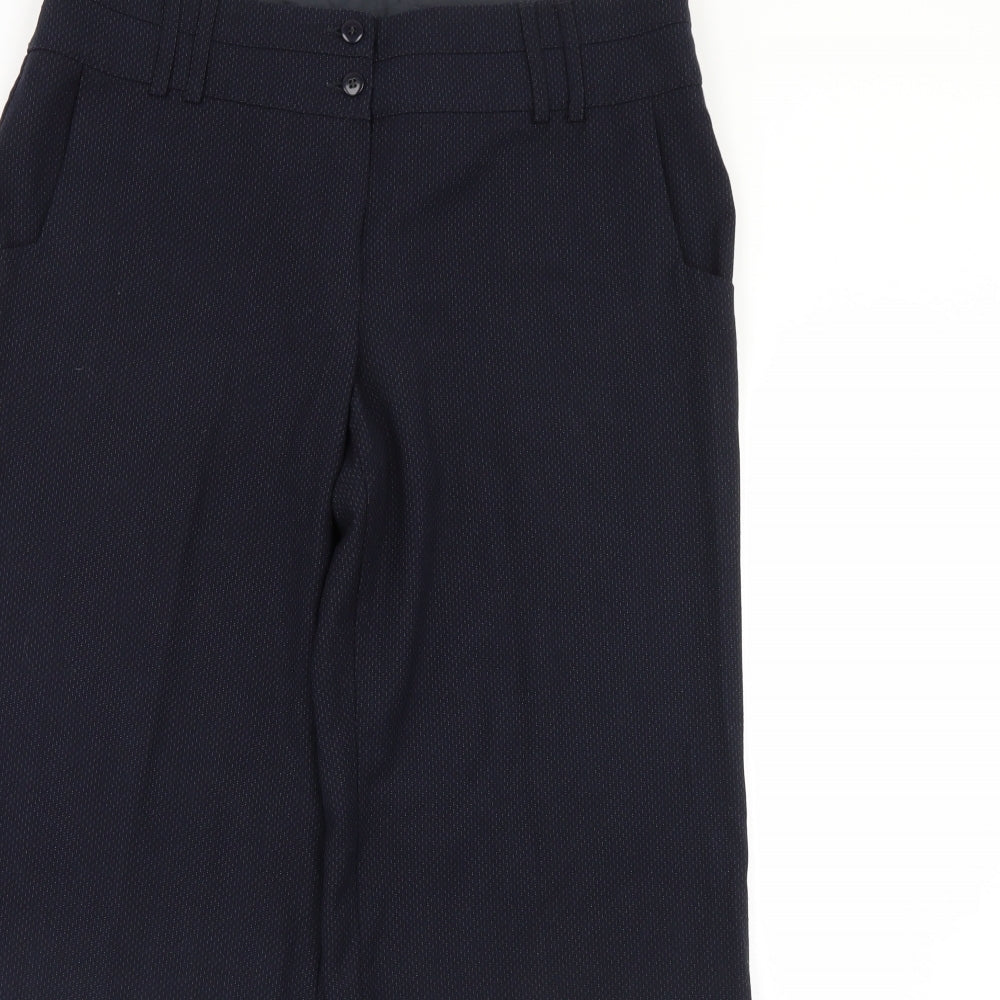 infes Womens Blue   Dress Pants Trousers Size 16 L29 in