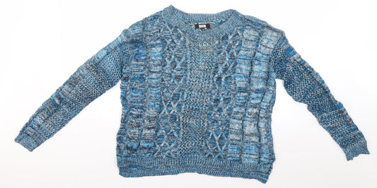 bikbok Womens Blue   Pullover Jumper Size XS