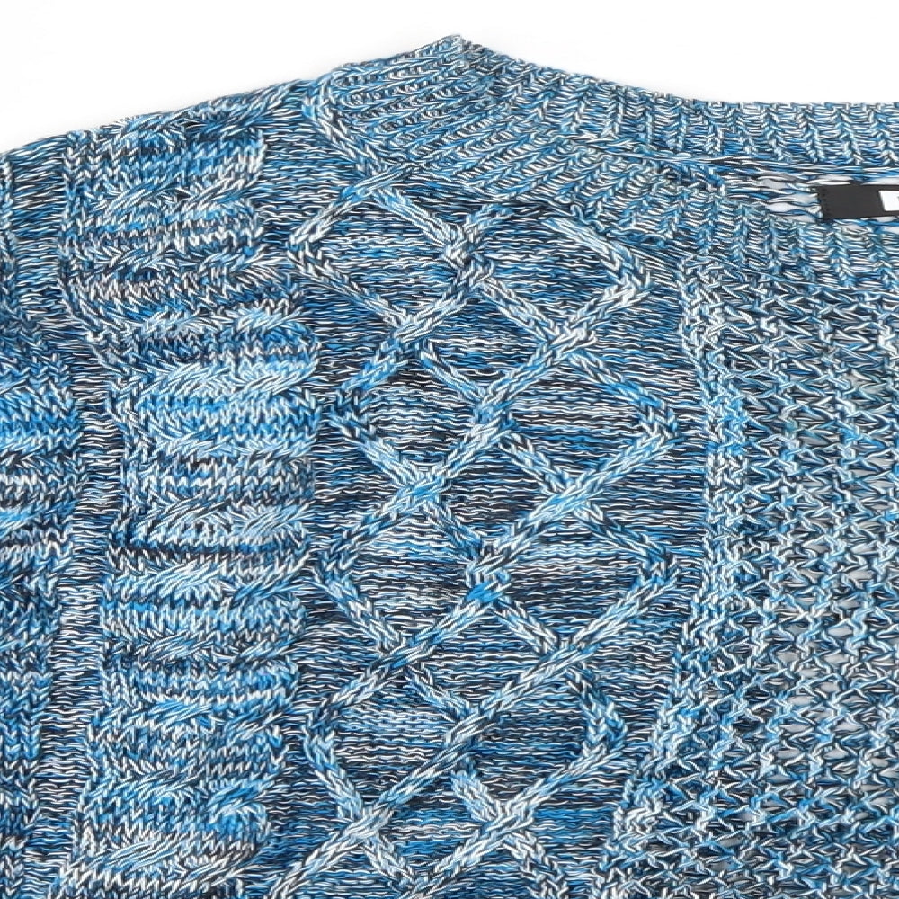 bikbok Womens Blue   Pullover Jumper Size XS